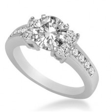 Unique Round Diamond Designer Ring
