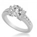 Unique Round Diamond Designer Ring