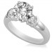 Elegant Round Diamond Trilogy Ring