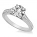 Shoulder Set Diamond Engagement Ring