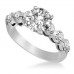 Shoulder Set Diamond Engagement Ring