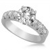 Shoulder Set Diamond Engagement Ring