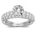 Diamond Shoulder Set Ring With Matching Band Diamond Shoulder Set Ring With Matching Band