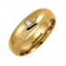 6mm Court Shape Princess Diamond Wedding Band