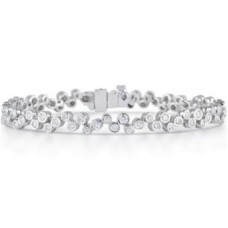 Elegant Round Diamond Designer Bracelet