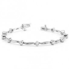 Classic Round Diamond Designer Bracelet