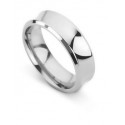 6mm Concave Wedding Ring