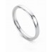 2.5mm Palladium Court Shape Wedding Ring