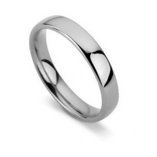 4mm Court Shape Wedding Ring