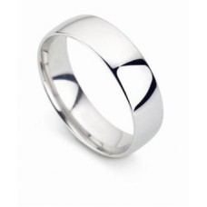 5mm Platinum Court Shape Wedding Ring 5mm Platinum Court Shape Wedding Ring