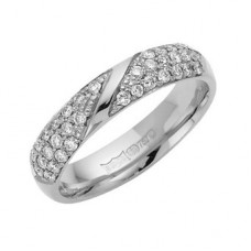 4mm Round Diamond Wedding Ring