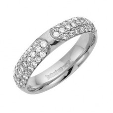 3mm Round Diamond Wedding Ring