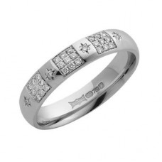 4mm Round Diamond Cluster Wedding Ring 4mm Round Diamond Cluster Wedding Ring