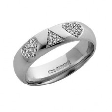 5mm Round Diamond Wedding Ring