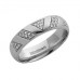 5mm Cluster Round Diamond Wedding Ring