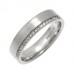 5mm Flat Court Round Diamond Ring