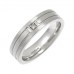 5mm Flat Court Round Diamond Ring