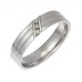 5mm Flat Court Round Diamond Ring 5mm Flat Court Round Diamond Ring