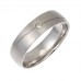6mm Court Shape Round Diamond Ring