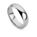 6mm D Shape Wedding Ring