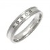 5mm Round Diamond Set Wedding Band