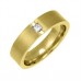 6mm Flat Court Princess Diamond Wedding Band