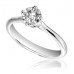 0.30ct Si1/f Round Diamond Solitaire Ring