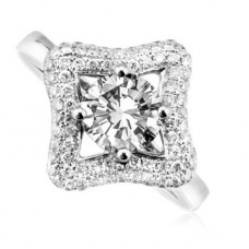 Round Diamond Designer Ring