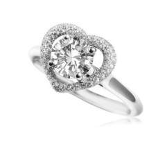 Round Diamond Designer Ring