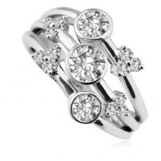 Round Diamond Dress Ring