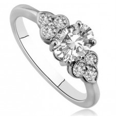 Oval Diamond Designer Ring