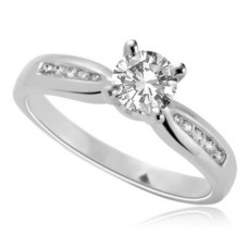 Shoulder Set Diamond Engagement Ring Shoulder Set Diamond Engagement Ring