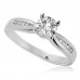 Shoulder Set Diamond Engagement Ring Shoulder Set Diamond Engagement Ring