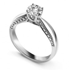 0.80ct Si1/g Round Diamond