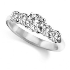 Certified 1.10ct Vs-si1/fg Round Diamond Ring Certified 1.10ct Vs-si1/fg Round Diamond Ring