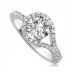 Elegant Round Diamond Designer Ring