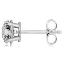 Mens Diamond Single Stud Earring