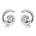 0.30ct Vs2/g Round Diamond Designer Earrings