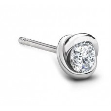 Mens Diamond Single Stud Earring