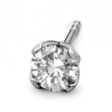 Mens Diamond Single Stud Earring