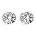 Round Diamond Stud Earrings