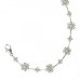 Round Diamond Flower Bracelet