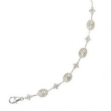 Round And Oval Diamond Designer Bracelet