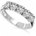0.46ct Fg/si1 Round Diamond Eternity Ring