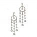 Round Diamond Chandelier Earrings Round Diamond Chandelier Earrings