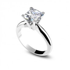 0.30ct Si2/g Princess Diamond Solitaire Ring