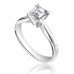 Gia Certified  0.53ct Vs2/g Asscher Cut Diamond Solitaire Ring