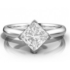 Princess Diamond Engagement Ring