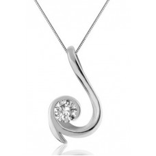 Round Diamond Designer Pendant