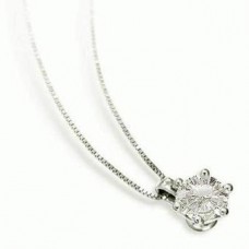 Classic Round Diamond Solitaire Pendant